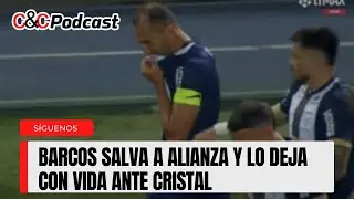BARCOS SALVA A ALIANZA Y LO DEJA CON VIDA ANTE CRITAL