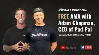 FREE AMA with Adam Chapman, CEO of Pad Pal | January 13, 2022 Thursday 7 PM ET