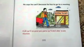 Bilingual Kids Daddy Never Plays with Me  -  French and English