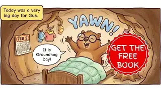 Gus and the Big Shadow! | Groundhog Day Read‑Aloud + Free Kids Book