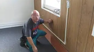 how to install metal wiremold from outlet in the wall
