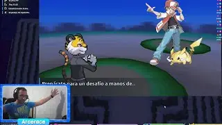 PokeMMO 550k al derrotar a Red por 1&ordf; vez Combate m&aacute;s desafiante de Pokemon con Pokedex 100%