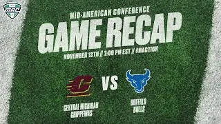 Condensed Game: Central Michigan 38, Buffalo 19 | 11.12.25