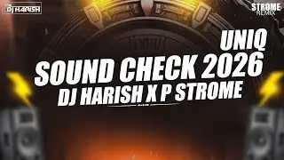 UNRELEASE SOUNDCHECK 2026 | ALL IN ONE FREQUENCY CHECK | UNTAG | DJ HARISH & P STROME REMIX 