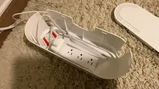 Clean and Simple Solution for Hiding Power Strips and Cords - Amazon Product Review