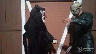 Ghostface vs Roy Burns test stop motion