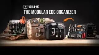 VAULT-M2 EDC Organizer &mdash; Modular. Fast. Mission-Ready.