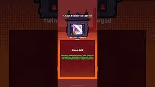 Chaos Fusion Twin Lance Unlocked!