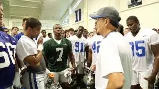Duke Football First Week of Camp