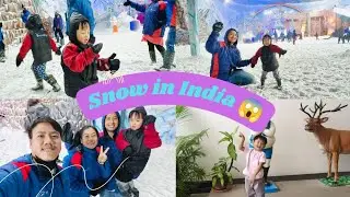 Snow City in Bangalore (India) yayyyyyy!!!!! ❄️❄️❄️