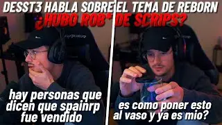 DESST3 HABLA SOBRE EL TEMA DE REBORN ¿HUBO R0B* DE SCRIPS?😱