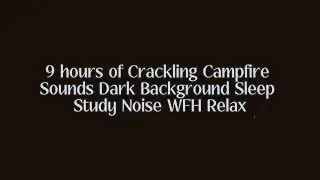 8+ Hours long play Black Dark Background Noise Fireplace #relax #sleep #fire #foryou #foryoupage