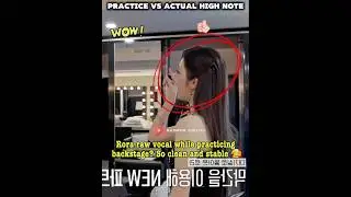 Rora vocal live highnotes #babymonster #shorts #fyp #rora #viral
