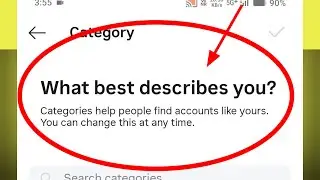 Instagram | Categories help people find accounts like yours. you can change this at any time Means