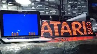 Светодиодный экран Pixelcade (2 светодиодные панели P5) с интеграцией Maximus Arcade