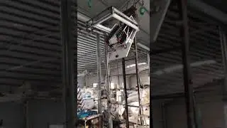 022353 INTBUYING Electric Controlled Retractable Folded Loft Folding Attic Ladder Stairs 110V