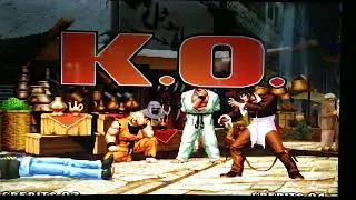 kof 格鬥天王 阪崎良 vs 七迦社