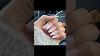 Glossy ombr&eacute; elegance! #KaurAllure #Ombr&eacute;Nails #GlossyFinish #NailGoals #LuxuryNails #GlamVibes