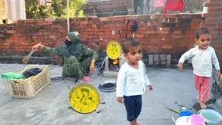 Village cooking recipe Aalu tahari |traditional real life village style aloo ki tahri