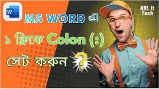 ১ ক্লিকে Colon (:) সেট করুন MS Word Tab Shortcut।Colon symbol in ms word#keyboard #msword #computer