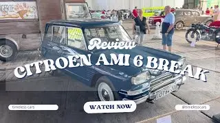 Vintage Citroen Ami 6 Break: The Classic Beauty 🇫🇷