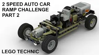 Lego Technic 2 Speed ​​Auto Car Ramp Challenge &mdash; Часть 2