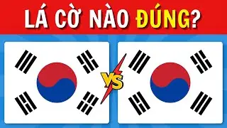 Chọn Lá Cờ Đúng! Trắc Nghiệm Quốc Kỳ Khiến Bạn Đau Não