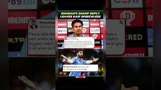 New Controversy: Bumrah vs. Md. Kaif || Bumrah shuts down Md. Kaif ||