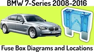 BMW 7 Series (2008-2016) Fuse Box Diagrams and Locations✅