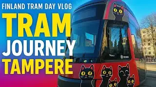 Exploring Tampere by Tram | Lent&auml;v&auml;nniemi to Hervanta | Stunning Cityscape Tour