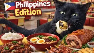 🐈&zwj;⬛ Void Kitty Eats The World 🌎 - Philippines Edition 🇵🇭