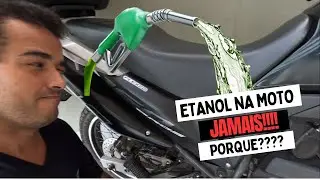ETANOL OU GASOLINA EM MOTOCICLETAS - VANTAGENS E DESVANTAGENS