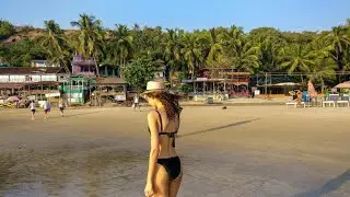 My first vlog goa beach #myfirstvlog