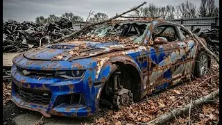 ASMR Car Restoration | 2026 Camaro ZL1 Rebuilt from Total Disrepair to Showroom New