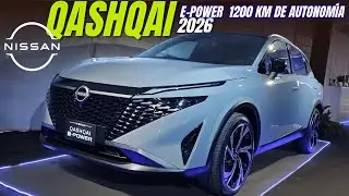 NISSAN QASHQAI 2026 e-POWER con 1200 km de autonom&iacute;a, La MEJOR del SEGMENTO.🔥⚡