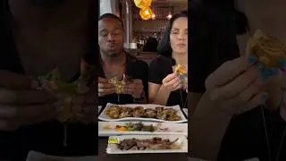 Car crashes through restaurant as influencers film food review. #food #influencer #houston #crash