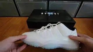 TY Sneakers - Jordan 11 low Legend Blue / Columbia Review! Link to Purchase in Description