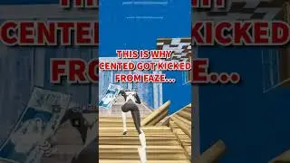 WHY FAZE CENTED GOT KICKED FROM FAZE...🥾🤯