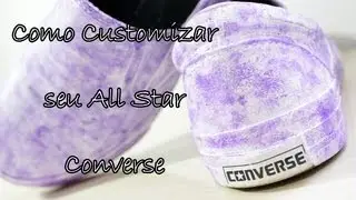 Inventando Moda - DIY - Customizar  / personalizar seu All Star SkidGrip - Por Prih Gomes