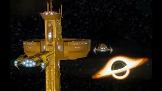 The moment Penta collapsed into a black hole.