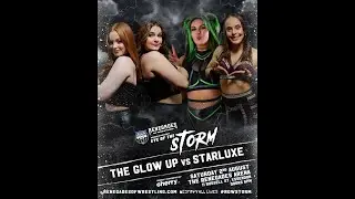 The Glow Up vs Starlixe - Renegades of Wrestling - Eye of the Storm 2025 2/8/2025 #ROWStorm