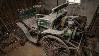 No Talking ASMR: 1885&ndash;1886 Benz Patent-Motorwagen Barn Find, Engine Rebuild, Detailing & First Start