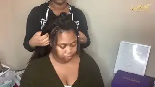 Finally, a really easy tutorial of U-part wig for newbies, no glue | Luvmehair Review