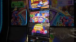 Бонусное колесо на новом слоте Eureka N More Blastin! #слоты #казино #ласвегас