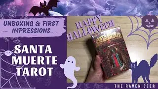 UNBOXING: SANTA MUERTE TAROT 💀🌹🏵 Happy Halloween!!