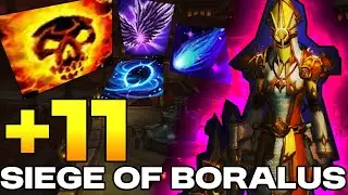 Shadow Priest +11 Siege of Boralus | The War Within Season 1 M+