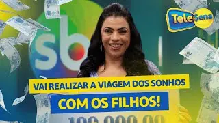 GANHOU R$ 100 MIL PARA REALIZAR A VIAGEM DOS SONHOS! | GANHADORES DA TELE SENA