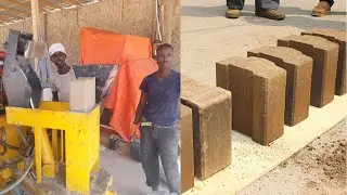 M7MI hydraform  earth soil cement interlocking blocks making machine price in Rwanda, Uganda, Ghana