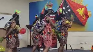 PNG Independence Day Celebration, South Australia. female dance group