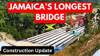 JAMAICA&rsquo;S LONGEST BRIDGE- The Montego Bay Bypass Construction